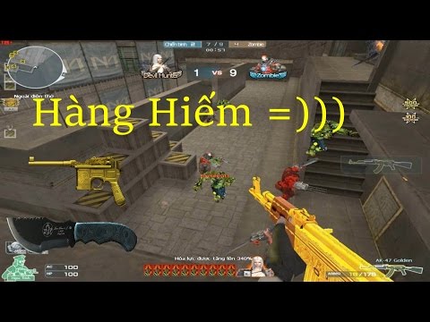 [ Bình Luận CF ] AK-47 Golden - Tiền Zombie v4