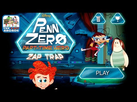 Penn Zero Part-Time Hero: Zap Trap - Zapping Through Time (iPad Gameplay, Playthrough) Video