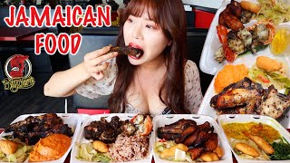 JAMAICAN FOOD MUKBANG 먹방 in Las Vegas! OXTAIL, LOBSTER, JERK CHICKEN, RIBS, SHRIMP CURRY, PLANTAINS