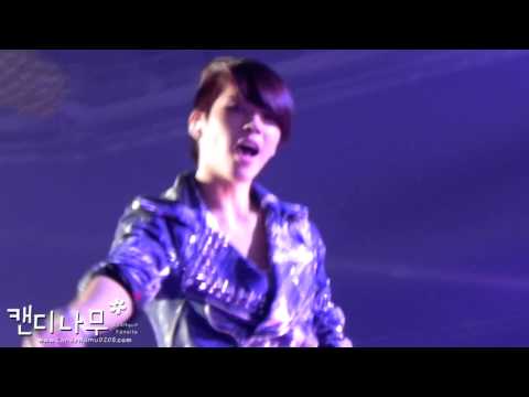 Fancam 120401 Second Ivasion[Evolution]@Seoul - Real Story (WooHyun 우현 ver.)
