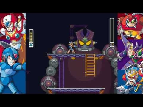 ロックマンX2 Sample - Gameplay (Snes9X v1.58)