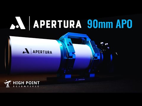 NEW Apertura 90mm Triplet APO Refractor | High Point Scientific