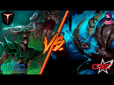 Highlights EHOME vs CDEC (bo1) | Nanyang Championship Lan Finals (29.10.2015)