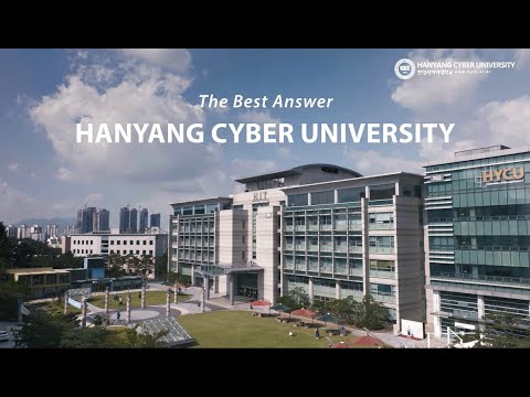 Hanyang Cyber University YouTube Thumbnail
