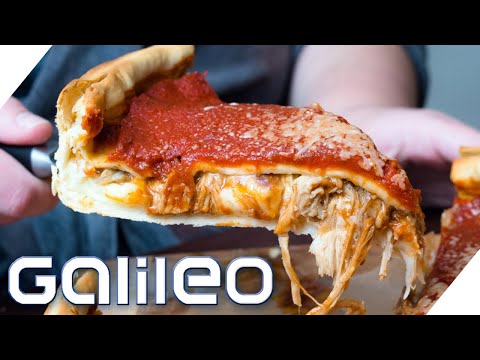 Hauchdünn oder mega dick? So isst die Welt Pizza! | Galileo | ProSieben