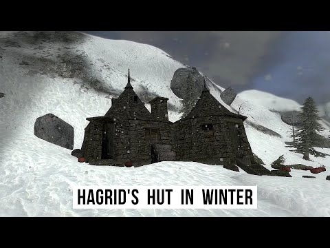 ⚡️ Harry Potter ASMR ⚡️ Hagrid's Hut in Winter - [HD Animation & Ambience]