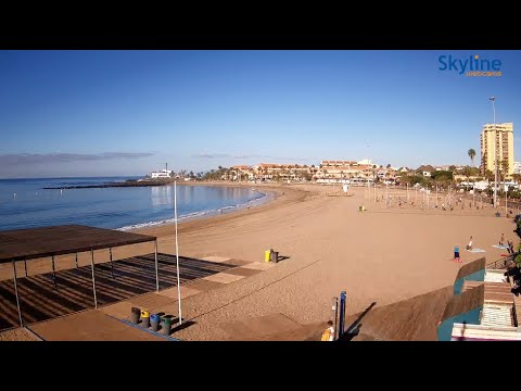Webcam playa de las vistas tenerife