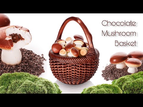 Chocolate Mushroom Basket!