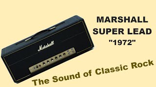 Video thumbnail for 1972 Marshall Super Lead Plexi - The Sound of Classic Rock by Alex Zilinski Guitar