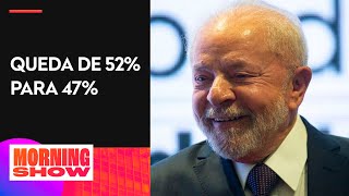 Aprovação do trabalho de Lula cai, aponta pesquisa