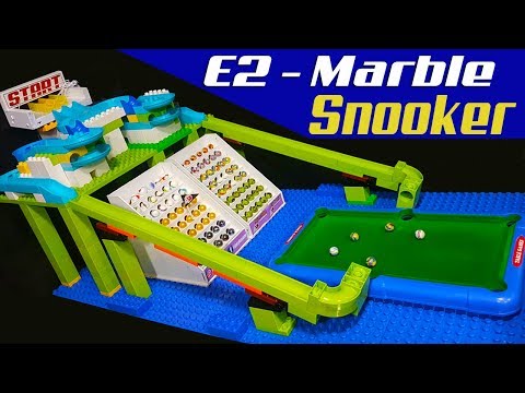 Asian Marble Race: E2 - Marble Snooker Tournament 2019