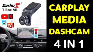 Dashcam + CarPlay Media Adapter 🌟  CARLINKIT TBox-AR  🌟  UNBOXING REVIEW