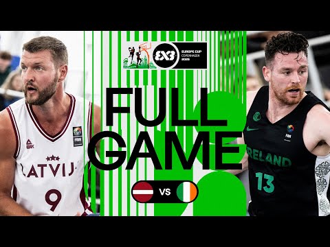 Latvia 🇱🇻 vs Ireland 🇮🇪 | Men | Full Pool Game | FIBA 3x3 Europe Cup 2025