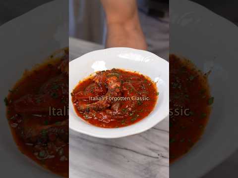 #16 of italian forgotten classic: polpo alla luciana