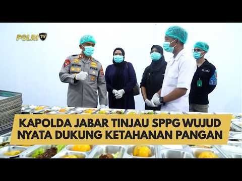 KAPOLDA JABAR TINJAU SPPG WUJUD NYATA DUKUNG KETAHANAN PANGAN