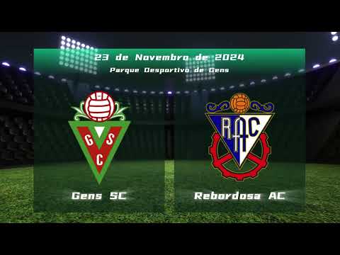 1ª Fase - Grupo Laranja Série 1 - 4ª Jornada - Gens SC vs Rebordosa AC (Resumo)