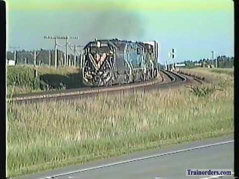 Classic Railroad Series 795 - BN Nebraska Main Line June 27, 1994 Part 4.