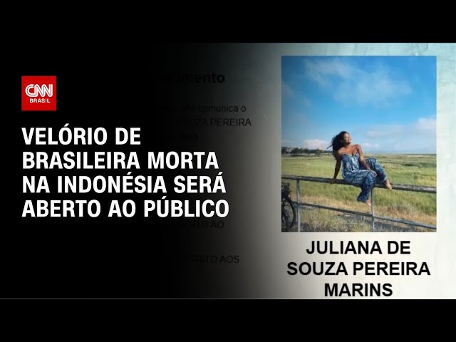 Velório de Juliana Marins será aberto ao público nesta sexta-feira (4) | CNN NOVO DIA