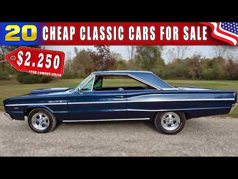 Driver Prices Available 20 BEST CHEAP CLASSIC CAR FINDS