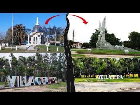 111 De Villa Ocampo a Avellaneda, Santa Fe, Argentina #viaje #virtual #drone #turismo #googleearth