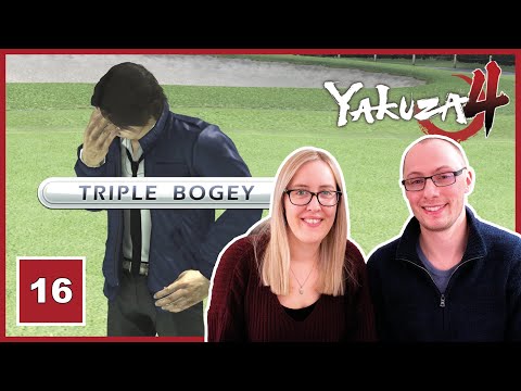 ROUND OF GOLF, ANYONE?! TRYING TO FIND KATSURAGI | Let's Play Yakuza 4 Remastered | Part 16