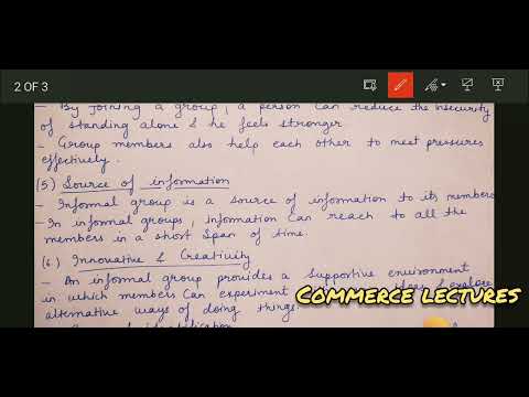 group its characteristics business organisation management dynamics of group behaviour