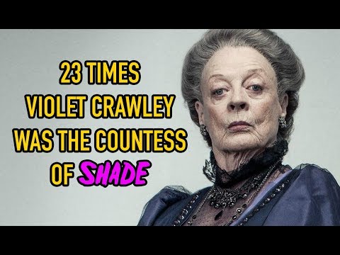 23 Times Violet Crawley Was The Countess of Shade