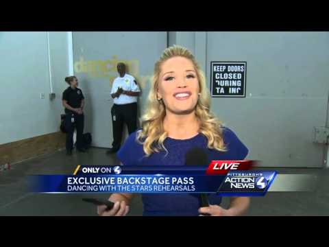 Jackie Cain in Hollywood: Sound check and Antonio chat on Dancing With The Stars