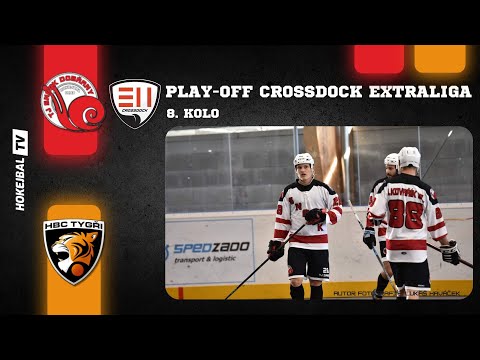 Highlights 8.kola CROSSDOCK Extraligy hokejbalu | TJ Snack Dobřany vs. HBC Tygři Mladá Boleslav