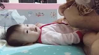 preview picture of video 'My Baby Meghan Chow - Sadar Kamera , gagal fokus ga mau Main'