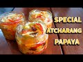 Atcharang Papaya (Pickled Papaya) How to Make Pickled Papaya | Atsarang Papaya | Liza's Best #13
