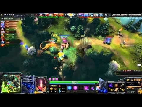 iceiceice Tusk   Vici Gaming vs Dk   Game 1   i league highlights