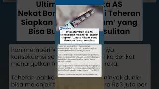 ULTIMATUM IRAN jika AS Nekat Serang Situs Energi Teheran, Siapkan Skenario Serangan 'Lubang Hitam'