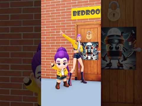 Rumi and Little Rumi Sing Together to Find a Way Out  #kpopdemonhunters #funny