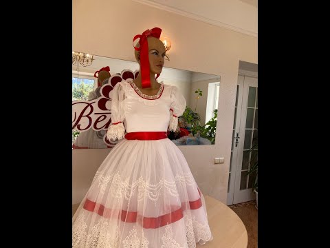 Ballet costume Marie/Clara –1 act. scene “Children”Christmas tree Nutcracker P 0261B - video 2