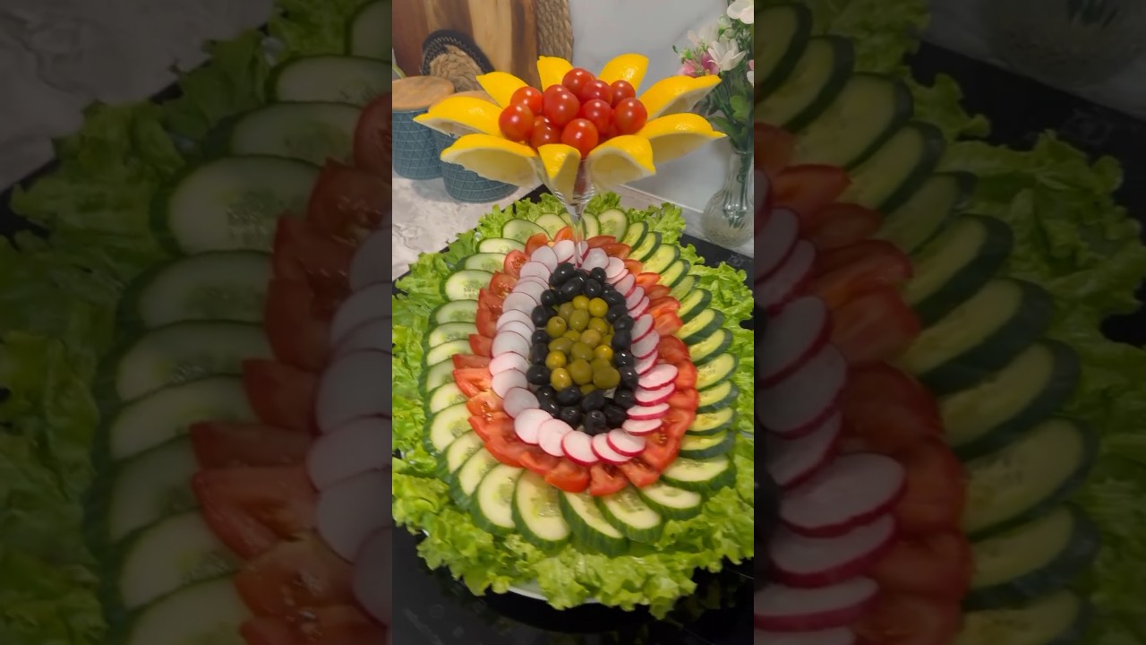 Salada fácil e linda pra sua ceia de Natal #ceiadenatal #natal #saladas #receitasnatalinas