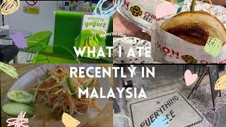 マレーシア Vlog🇲🇾最近食べた美味しかったもの♡|モントキアラ・ロティ・タイ料理・llaollao