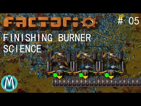 [Factorio 1.1 4K] Angel/Bobs Ep 5: Finishing Burner Science (Tutorial/Walkthrough)