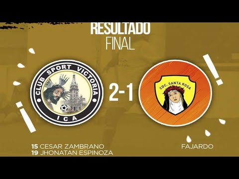 Sport Victoria 2-1 Cultural Santa Rosa Resumen De Goles LIGA 2