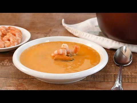 CREMA DE MARISCO para Navidad 🦐 Fácil y muy sabrosa con ALMEJAS, MEJILLONES y LANGOSTINOS- Cocinatis