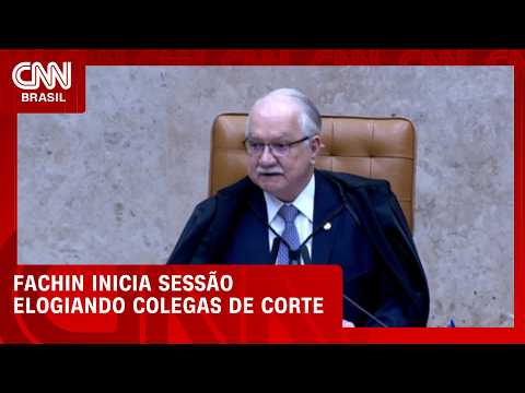 “Somos seres humanos, podemos errar”, diz Fachin ao abrir julgamento no STF | LIVE CNN