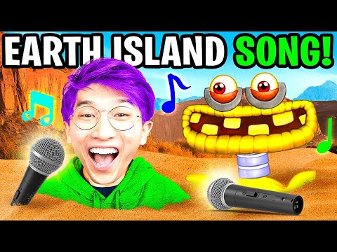 MY SINGING MONSTERS - EARTH ISLAND - FULL SONG! (LANKYBOX Playing MY SINGING MONSTERS!)