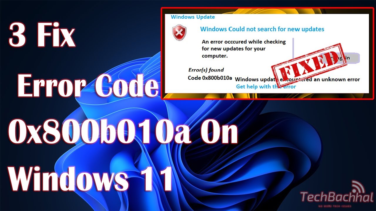 error 0x800b0109