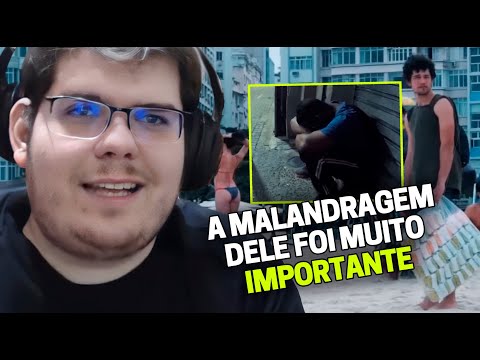 CASIMIRO REAGE: SOBREVIVENTE URBANO, O DESAFIO #9 - O CONTRASTE É MUITO GRANDE | Cortes do Casimito