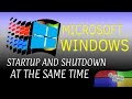 ALL MICROSOFT WINDOWS STARTUP SOUNDS AND SHUTDOWN SOUNDS AT THE SAME TIME