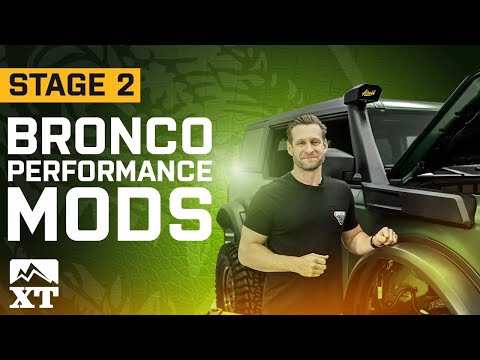 2023 Ford Bronco Build | Airaid Snorkel, AWE Exhaust & Mishimoto Performance Mods! - STAGE 2