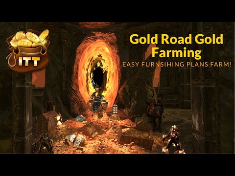 ESO Gold Road - getting rich with farming new furnishing plans, best locations!