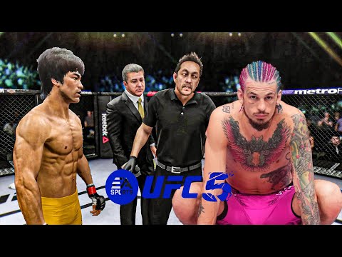 Bruce Lee vs Sean O'Malley   EA Sports UFC 5   Epic Fight 🔥🐲