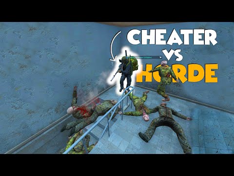 DayZ Admin DESTROYS Cheater With A ZOMBIE HORDE! Ep54