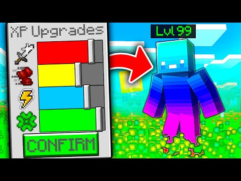 Minecraft Manhunt, But XP Upgrades Me...